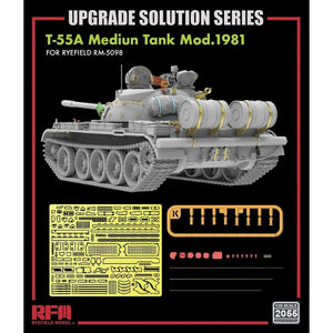 Rye Field Model 2055 T-55A Medium Tank Mod. 1981 for RFM5098 - Upgrade Solution 1/35 – image 2