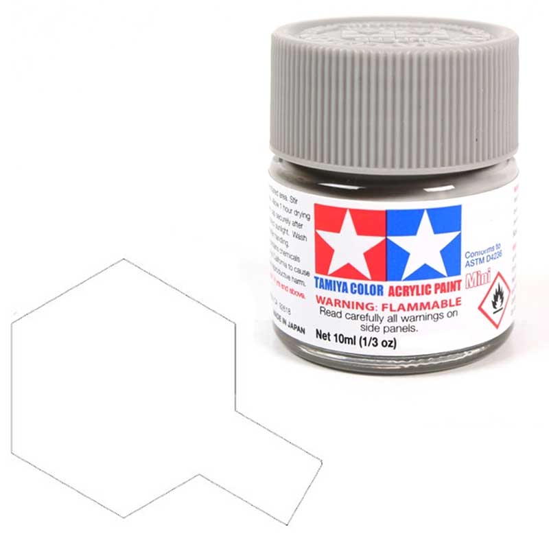 Tamiya XF2 Flat White (81702) Acrylic paint 10ml