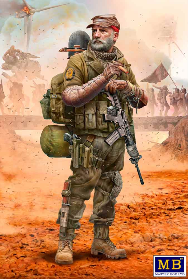 Master Box 24074 Raider Reaper Le Dernier Pont 1/24