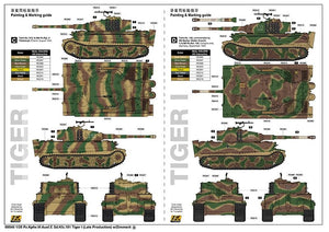 Trumpeter 09540 Pz.Kpfw.VI Ausf.E Sd.Kfz.181 Tiger I (Late Production) w/Zimmerit 1/35 – zdjęcie 5