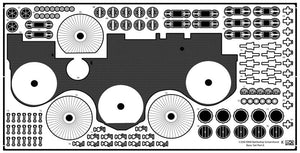 MK1 Design MD-20025 DKM Battleship SCHARNHORST VALUE PACK for Trumpeter 1/200 – immagine 12