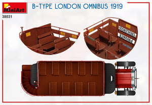 MiniArt 38031 B-TYPE LONDON OMNIBUS 1919 1/35 – imagen 4