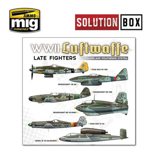 AMMO of Mig Jimenez 7702 WWII LUFTWAFFE LATE FIGHTERS SOLUTION BOX – image 8