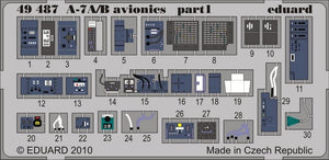 Avionique Eduard 49487 A-7A/B 1/48 Hobby Boss
