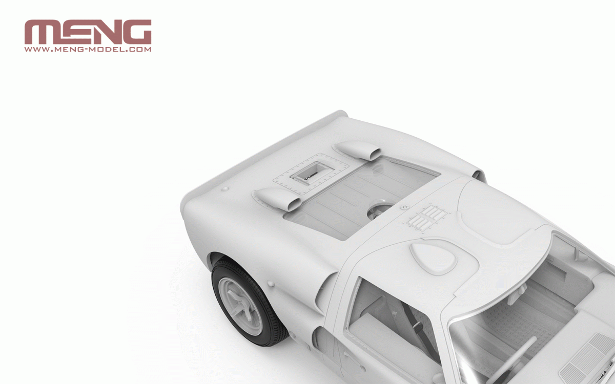 Meng Model CS-004 Ford GT40 Mk.II 1/24 – immagine 7