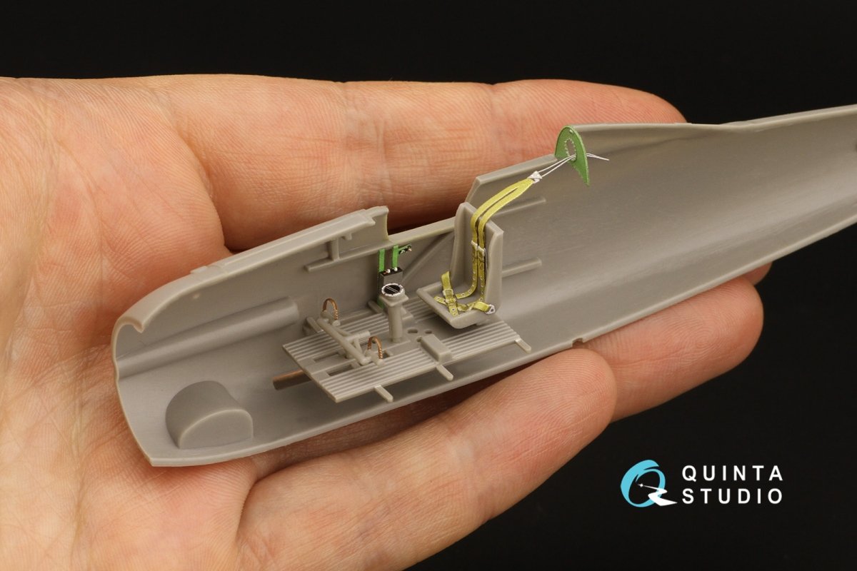 Quinta Studio QD48312 Gloster Gladiator MKII 3D-Printed &amp;amp; coloured Interior on decal paper (Roden) 1/48 – zdjęcie 6