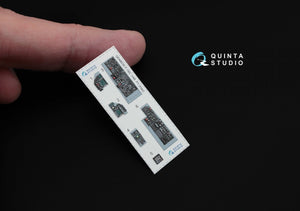 Quinta Studio QD48035 F-16С 3D-Printed &amp;amp; coloured Interior on decal paper (for Hasegawa kit) 1/48 – imagen 4
