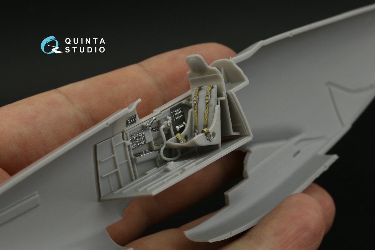 Quinta Studio QD48364 F-82G Twin Mustang 3D-Printed &amp;amp; coloured Interior on decal paper (Modelsvit) 1/48 – imagen 7