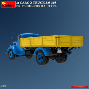 MiniArt 38079 3t CARGO TRUCK 3,6-36S. PRITSCHE-NORMAL-TYPE 1/35 – Bild 7