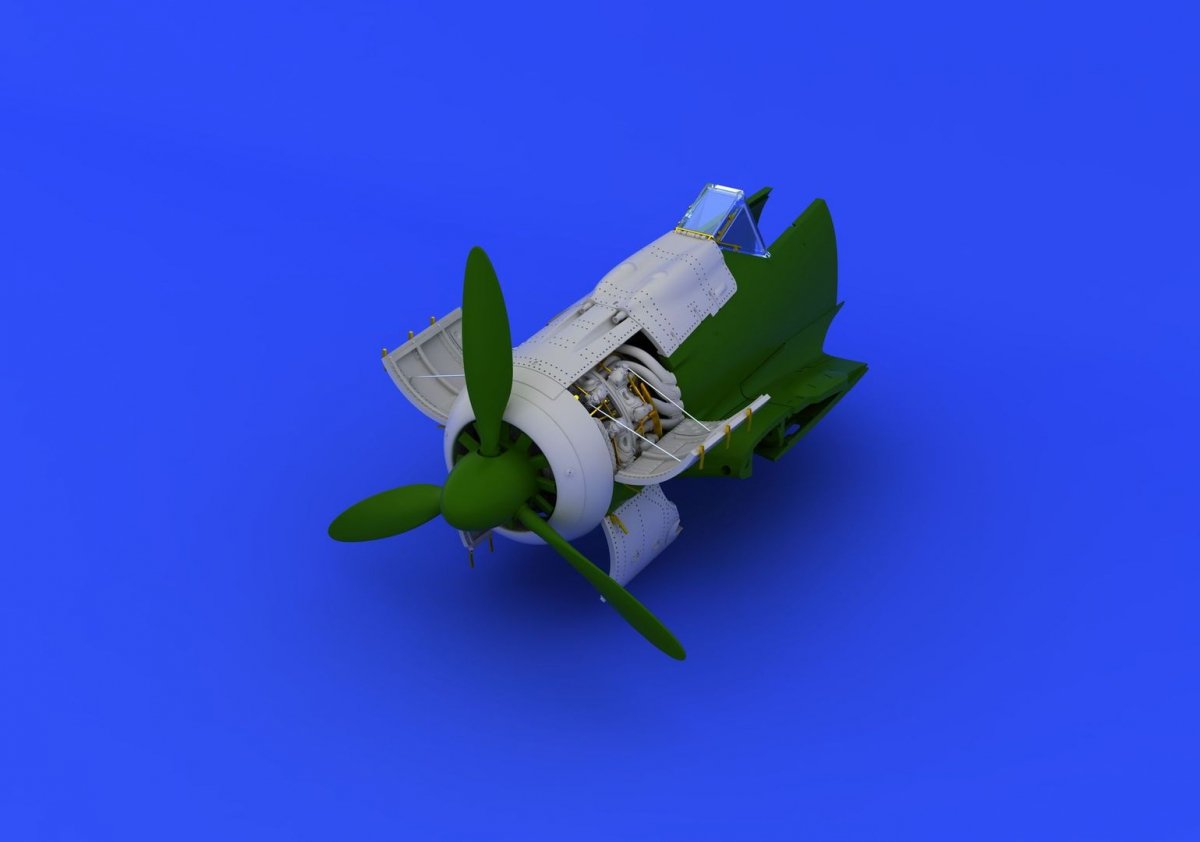Eduard 672082 Fw 190A-8 engine 1/72 (EDUARD) – image 4