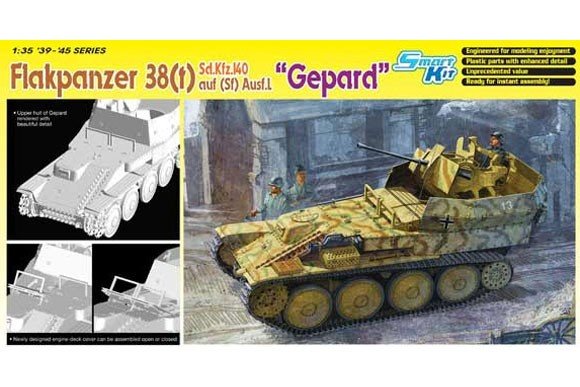 Dragon 6469 Flakpanzer 38(t) Gepard 1/35