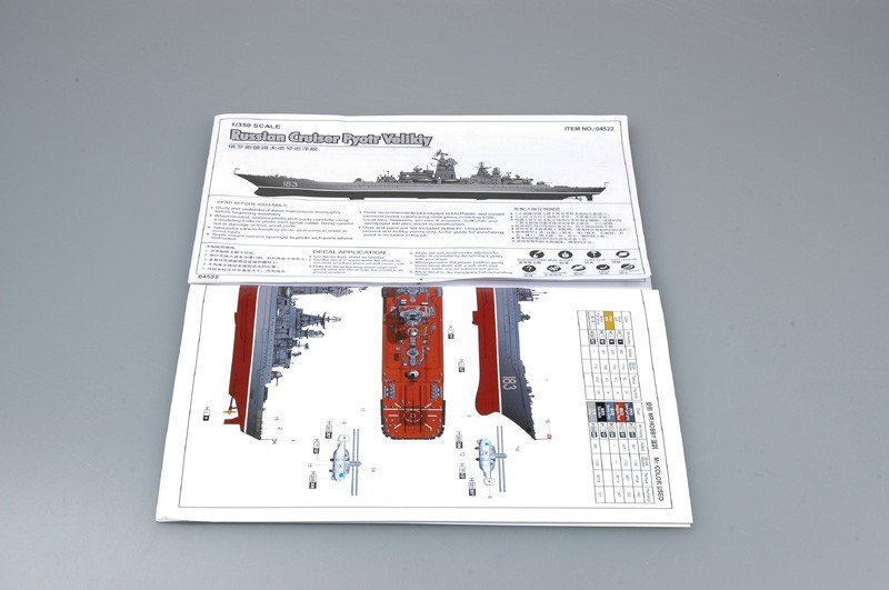 Trumpeter 04522 Russian Cruiser Pyotr Velikiy 1/350 – imagen 8