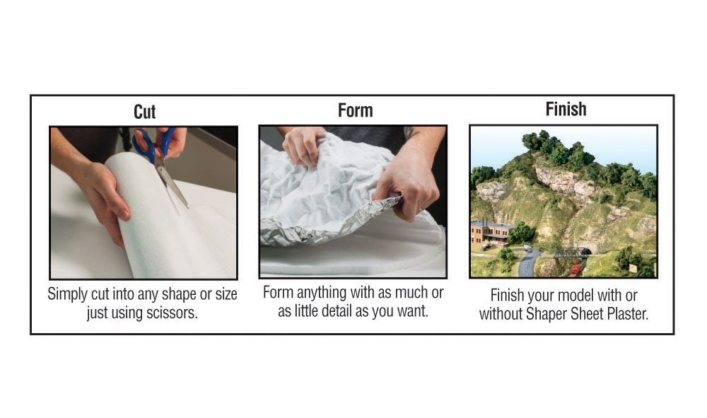 Woodland Scenics WC1178 Terrain Shaping Foil 22.9 x 182 cm – image 4