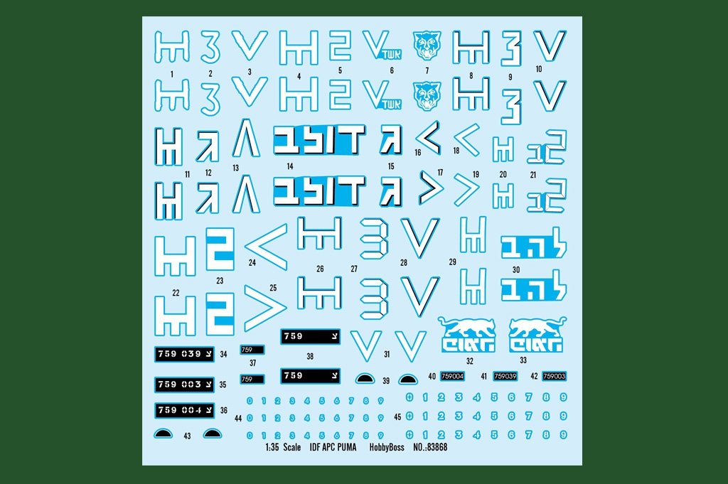 Hobby Boss 83868 IDF APC PUMA – imagen 5