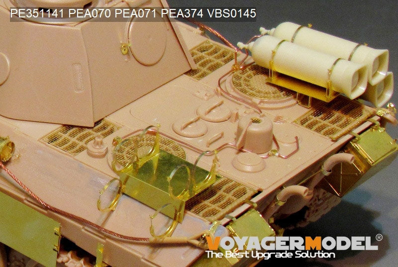 Voyager Model PE351141 WWII German Panther D w/&amp;quot;Stadtgas&amp;quot; Fuel Tanks Basic For TAMIYA 35345 1/35 – imagen 7