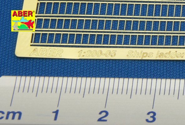 Aber 200-05 Ship ladders - wide 1/200 – imagen 3
