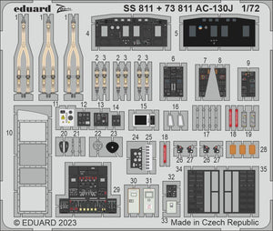 Eduard BIG72178 AC-130J PART I ZVEZDA 1/72 – zdjęcie 5