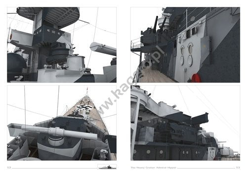 Kagero 16032 The German Cruiser Admiral Hipper EN – imagen 5