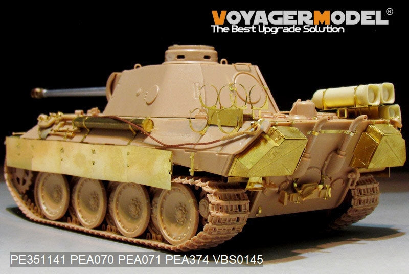 Voyager Model PE351141 WWII German Panther D w/&amp;quot;Stadtgas&amp;quot; Fuel Tanks Basic For TAMIYA 35345 1/35 – imagen 6