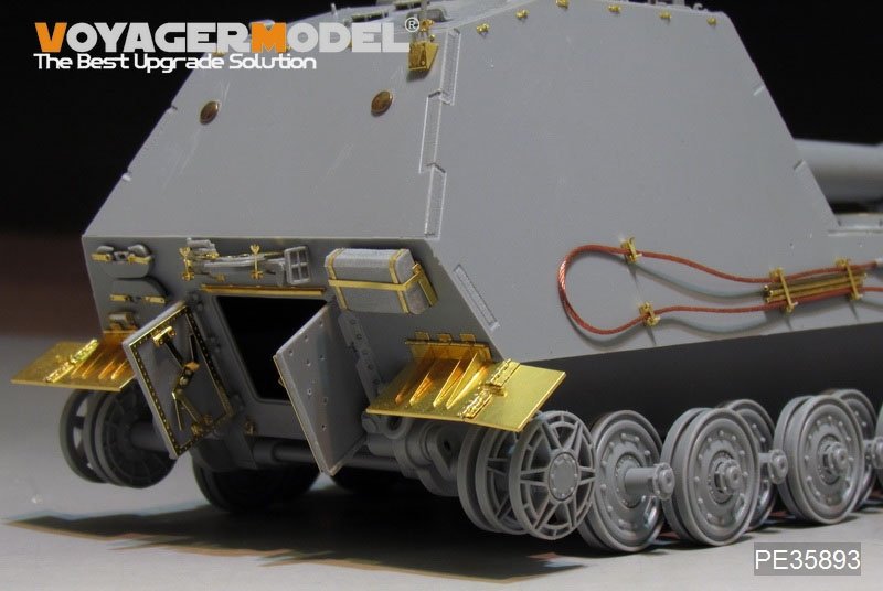 Mortier automoteur lourd allemand BAR 305 mm de la Seconde Guerre mondiale, modèle Voyager PE35893, pour maquettes AMUSING au 1/35 – image 9