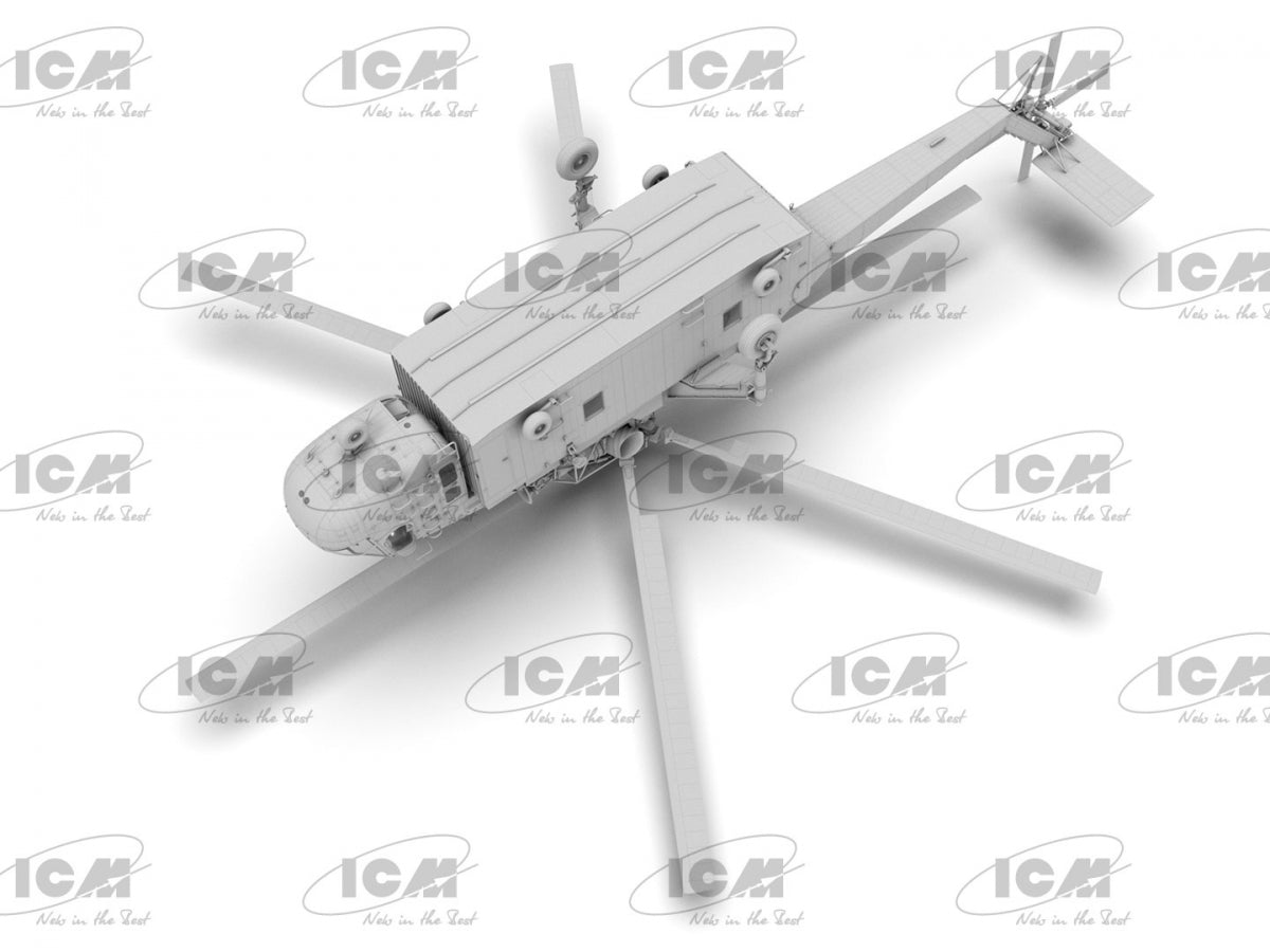 ICM 53059 Sikorsky S-64E Skycrane with Universal Pod 1/35
