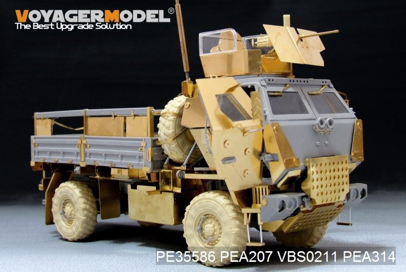 Voyager Model PEA314 Modern US M1078 LMTV [Armoor CaB] add PARTS (For TRUMPETER 01009) 1/35 – zdjęcie 2