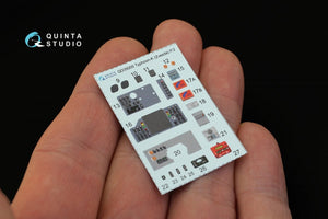 Quinta Studio QD35005 MRAP Typhoon-K 3D-Printed &amp;amp; coloured Interior on decal paper (for Zvezda kits) 1/35 – immagine 7