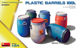 MiniArt 24004 FÛTS EN PLASTIQUE 100L 1/24