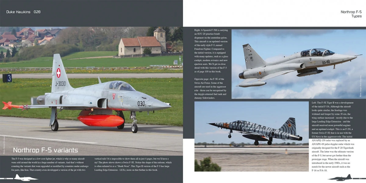 HMH Publications DH-028 Northrop F-5 Freedom Fighter &amp;amp; Tiger II - Aircraft in Detail 028 (English Version) – Bild 2