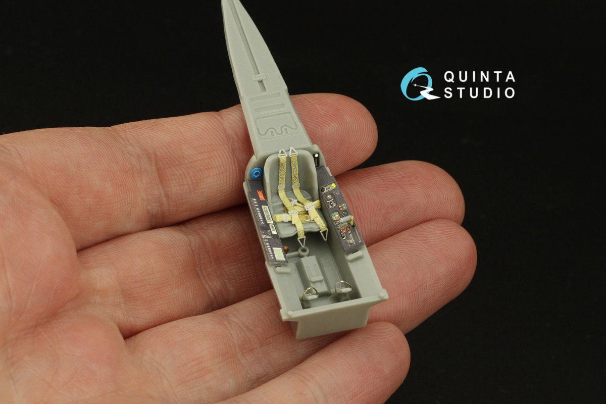 Quinta Studio QD48313 Fw 190A-3 3D-Printed &amp;amp; coloured Interior on decal paper (Hasegawa) 1/48 – Bild 10
