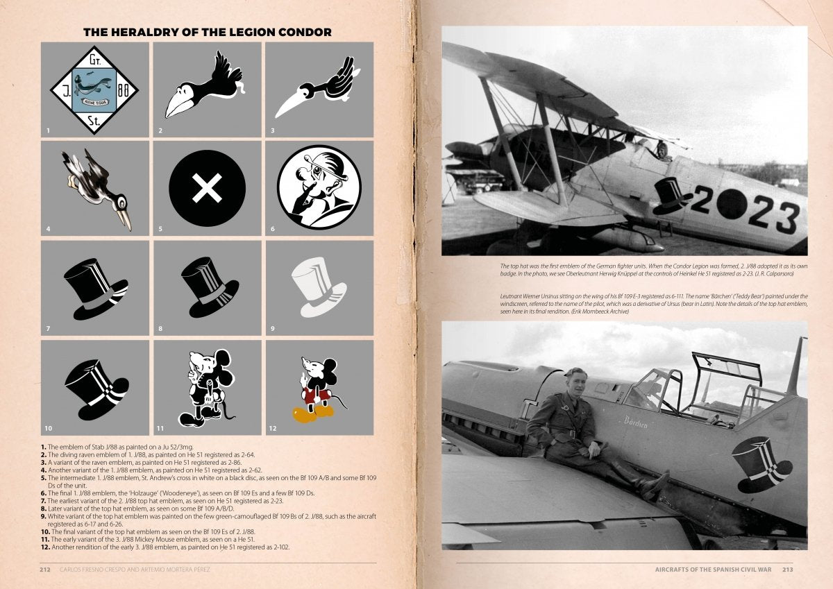502 Abteilung ABT713 AIRCRAFT OF THE SPANISH CIVIL WAR 1936-1939 – Bild 14