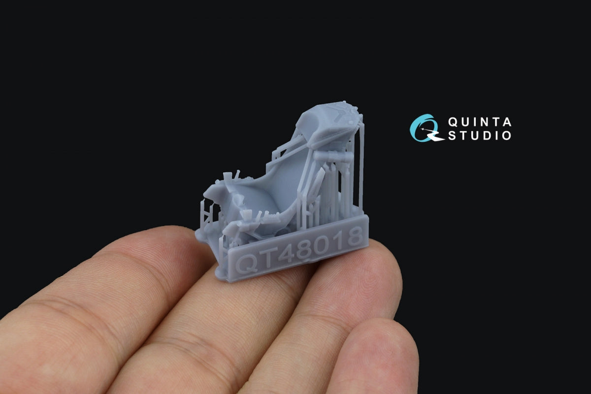 Quinta Studio QR+48073 K-36DM (initial release) ejection seat (for Su-17M3/M4/UM3/22, Su-24, MiG-29 9-12 Early aircraft) (All kits) 1/48 – imagen 5
