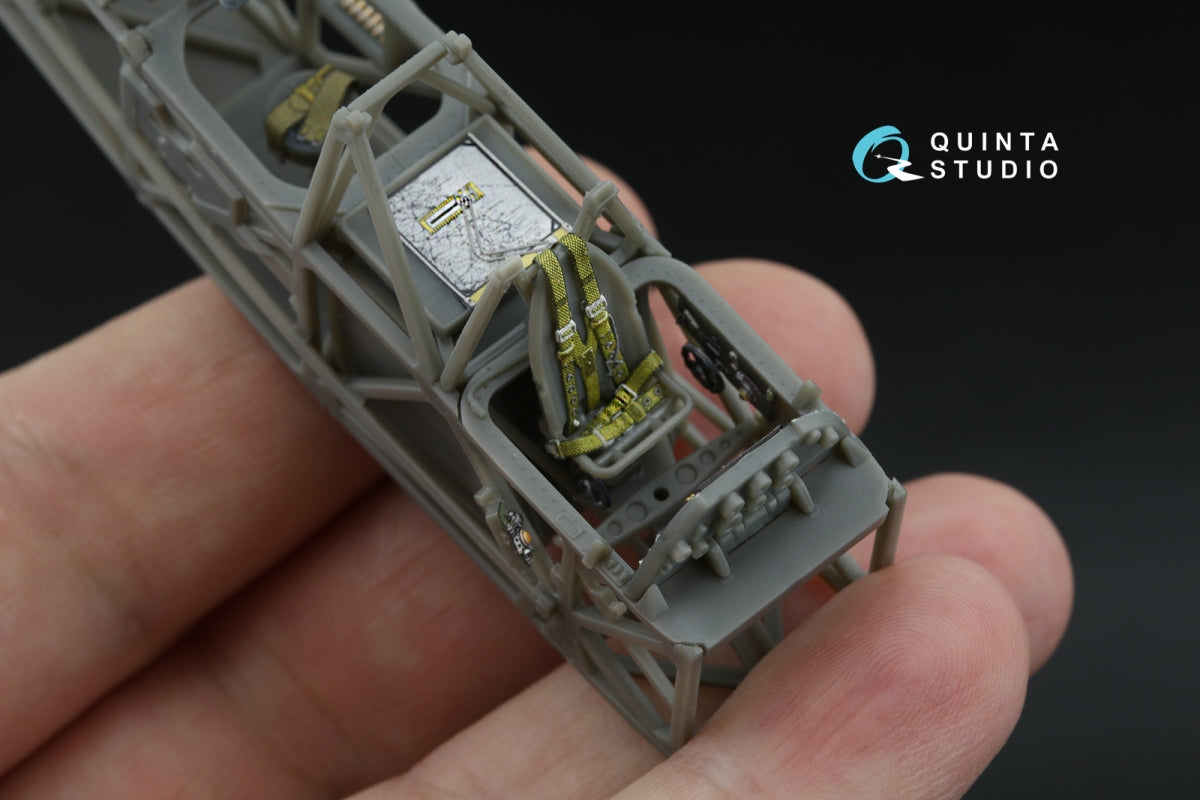 Quinta Studio QD+48582 Westland Lysander Mk.I 3D-Printed &amp;amp; coloured Interior on decal paper (Airfix) (with 3D-printed resin parts) 1/48 – zdjęcie 12