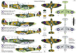 Kovozavody Prostejov KPM0306 Spitfire Mk.IIa „Aces“ 1/72 – zdjęcie 2