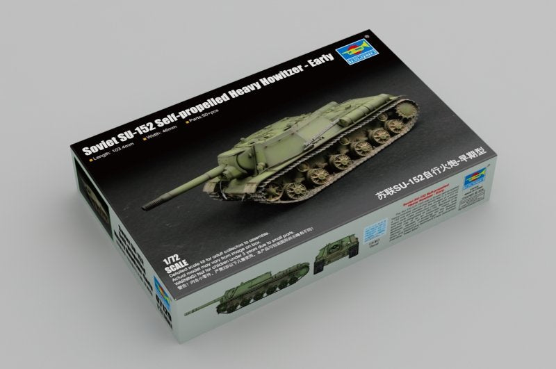 Trumpeter 07129 Soviet SU-152 Self-propelled Heavy Howitzer Early 1/72 – Bild 2