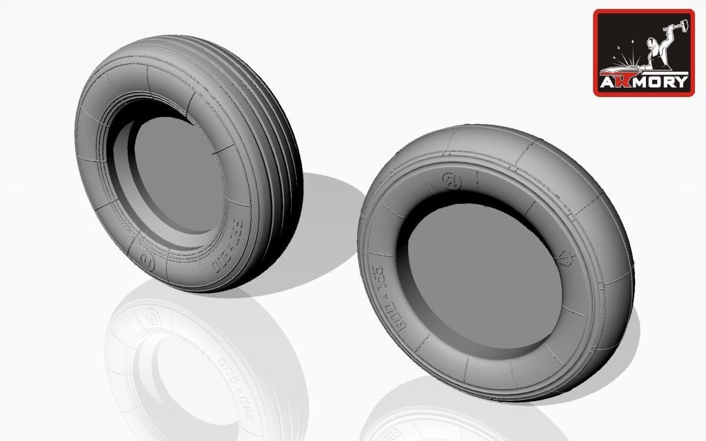 Armory Models AW48016 Yakovlev Yak-38 Forger wheels 1/48 – zdjęcie 4
