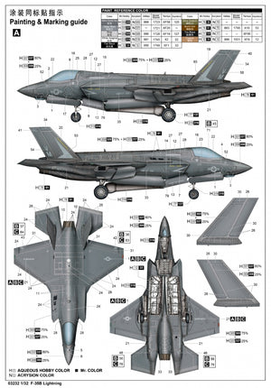 Trumpeter 03232 F-35B Lightning 1/32 – image 3