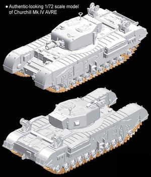 Dragon 7521 Churchill Mk.IV AVRE 1/72 – imagen 4