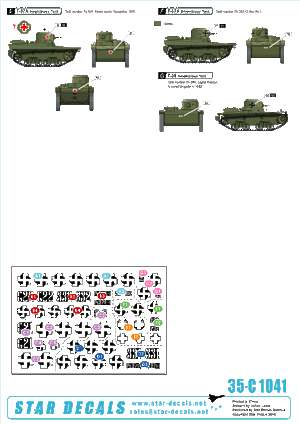 Star Decals 35-C1041 Finnish Tanks in WW2 # 5 1/35 – imagen 2
