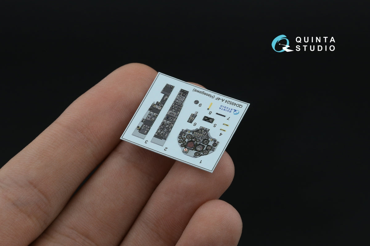 Quinta Studio QD48524 A-4F 3D-Printed &amp;amp; coloured Interior on decal paper (Hasegawa/Hobby2000) 1/48 – imagen 6