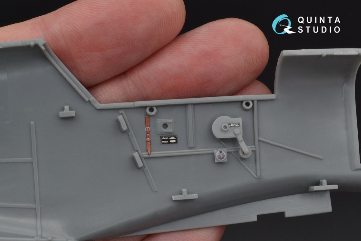 Quinta Studio QD32046 Bf 109G-10 3D-Printed &amp;amp; coloured Interior on decal paper (for Trumpeter kit) 1/32 – Bild 8