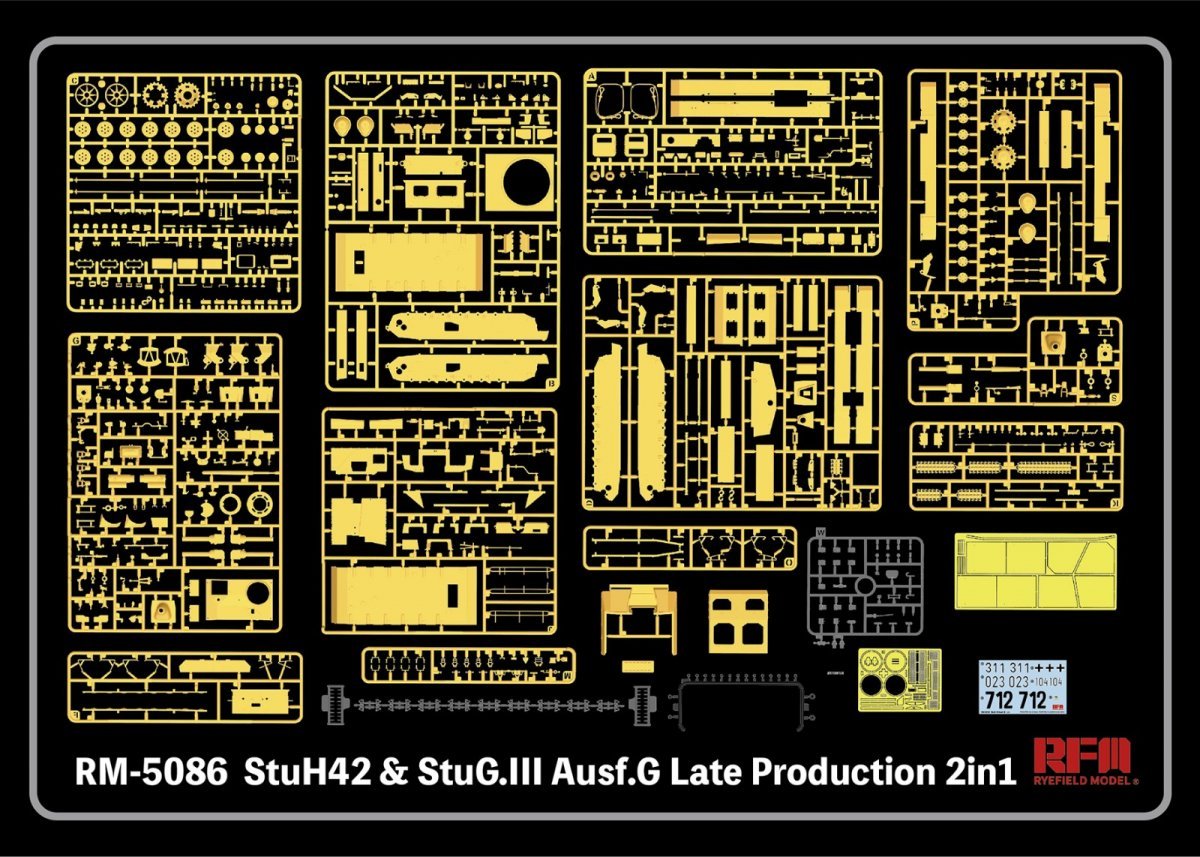 Rye Field Modèle 5086 StuH42 &amp;amp; StuG.III Ausf.G Production tardive 1/35 – image 4