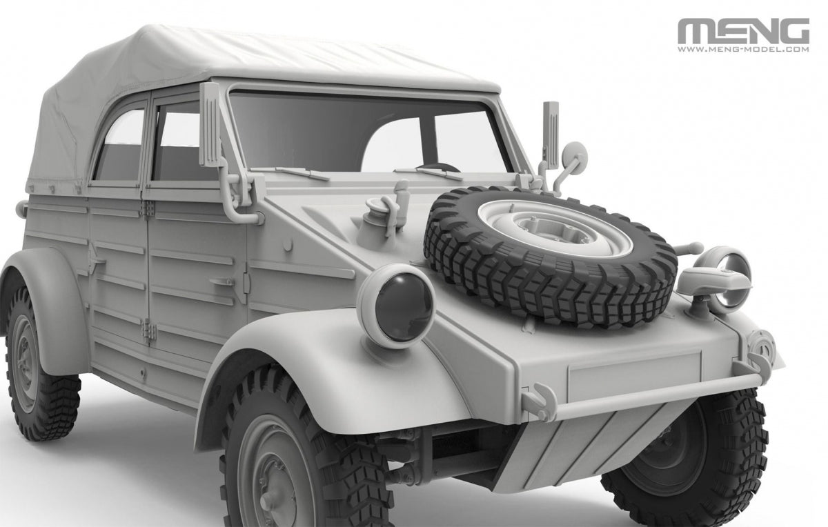 Meng Model VS-016 German Pkw.K1 Kubelwagen Type 82 (Eastern Front) 1/35 – imagen 11