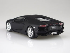 Aoshima 02738 Lamborghini Aventador LP700-4 Matte Black 1/24 – imagen 5