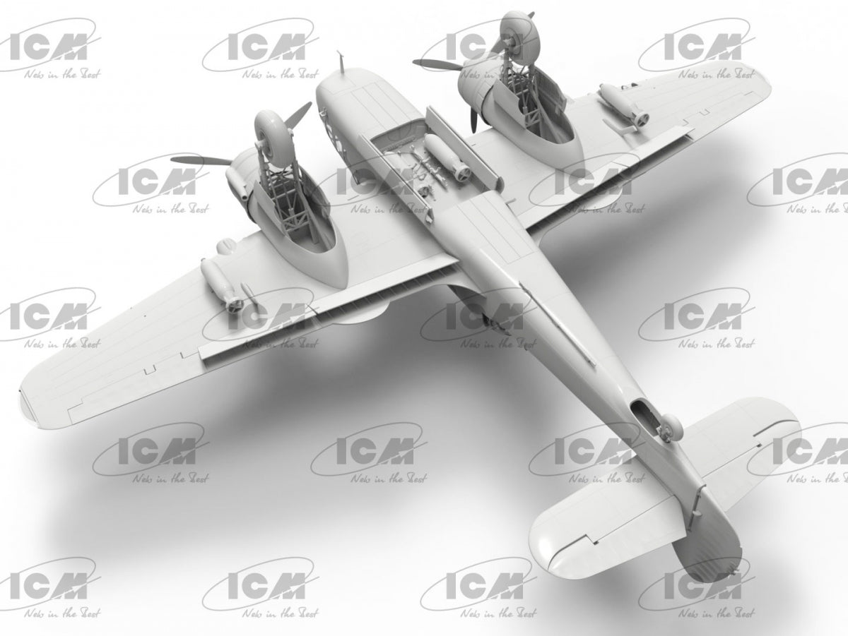 ICM 48314 Bristol Beaufort Mk.I. Bombing raid 1/48 – imagen 9