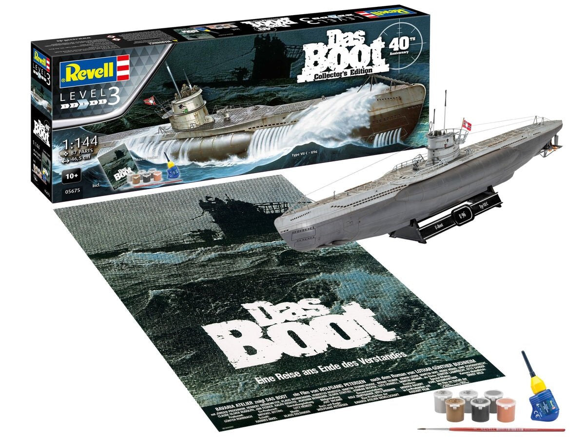 Revell 05675 Das Boot Collector&amp;#39;s Edition - 40th Anniversary 1/144 – imagen 2