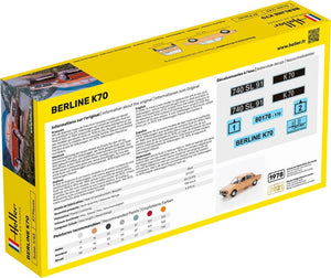 Heller 56176 Starter Kit - Berline K70 1/43 – immagine 2