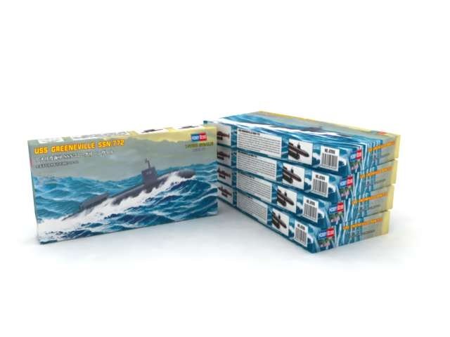 Hobby Boss 87016 SSN-772 USS Greenville 1/700 – imagen 2