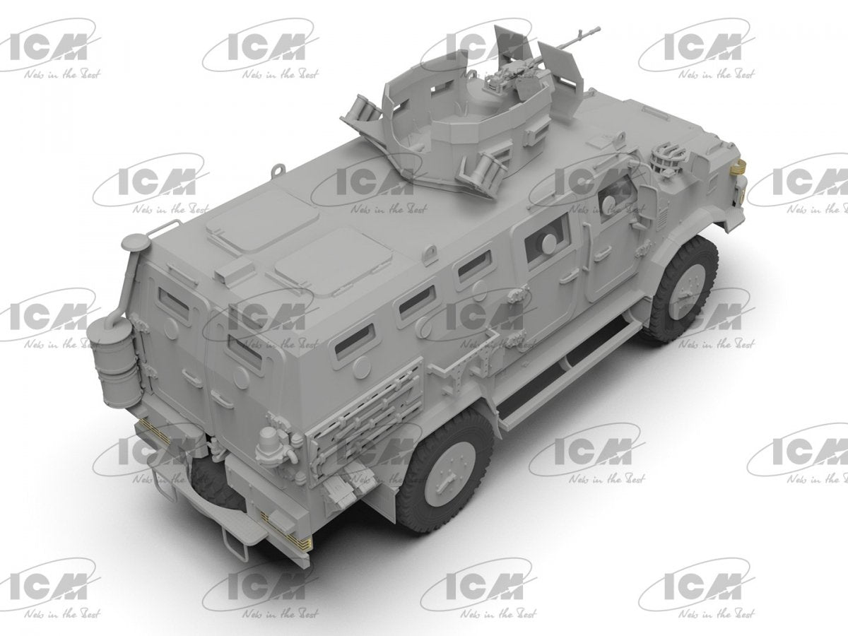 ICM 35014 Kozak-2 Ukrainian MRAP-class Armored Vehicle 1/35 – imagen 6