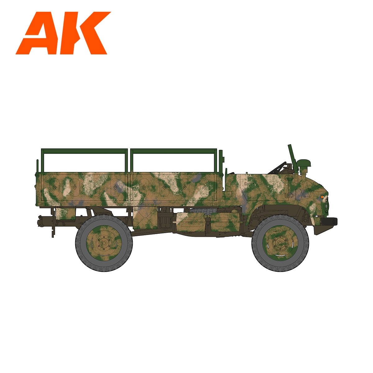 AK Interactive AK35506 UNIMOG S 404 MIDDLE EAST 1/35 – Bild 5